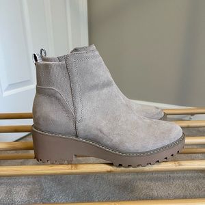 Tan Suede Boots